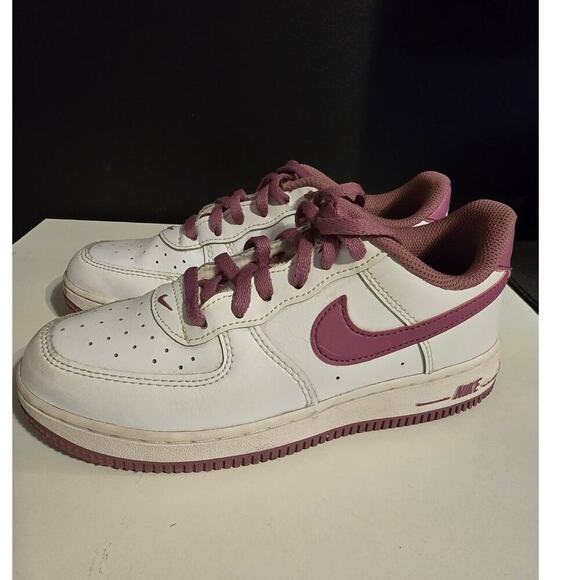 Nike Other - Nike Force 1 Girls Lace Up Sneakers DH9601 Shoe Size 3Y